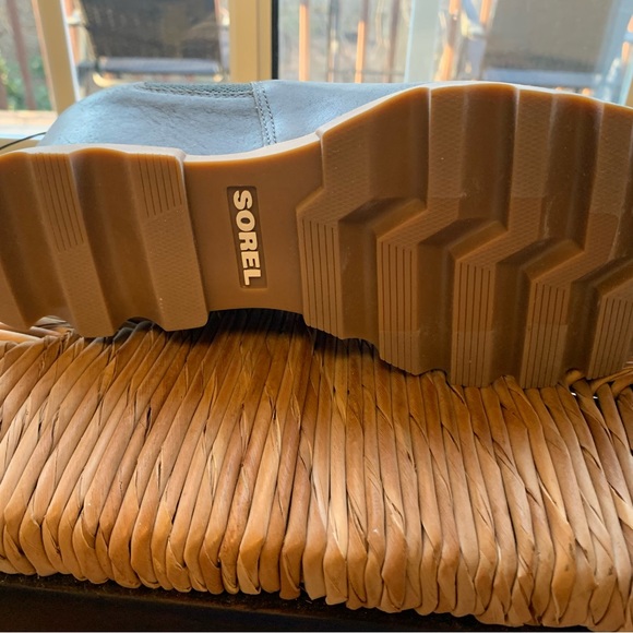 NWOT Sorel Joan Of Arctic Wedge in Quarry Gum - Picture 13 of 16